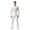 White, variant on Men's Shiny Latin Dance Leotard Ballroom Dancing Top with Modern Practice Dance Pants for Competition Black L