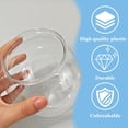 thumbnail image 3 of 4Pcs Plastic Fish Bowl, Clear Small Fish Tank, 26oz Unbreakable Mini Betta Bowls for Candy, Carnival Games, Halloween, Table Centerpieces, Party Decorations, 3 of 7