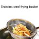 thumbnail image 5 of 1Pcs Stainless Steel Fry Baskets Hot Oil Frying Fried Basket with Single Handle Mesh Noodle Dumplin, 5 of 5
