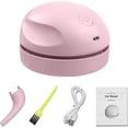 thumbnail image 1 of Desktop Vacuum Cleaner USB Charging with Vacuum Nozzle Cleaning Brush, Detachable Design & Portable Mini Table Dust Vaccum Cleaner, Best Cleaner for Cleaning Dust, Crumbs, Piano, 1 of 5