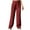 Wine, variant on hotojiny Womens Fuzzy Pajama Pants Winter Warm Soft Fleece Pj Bottoms Sleepwear Elastic Waist Comfy Lounge Trousers