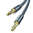 thumbnail image 1 of Audio Adapter, 2m Audio Adapter Cable No Loss Transmission Male To Male Pressure Resistant Anti Interference  for Car, 1 of 8