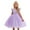 Purple, variant on Kids Khaki Girls Dress Ruffle Sleeveless Kids Formal Dresses for Girls Dresses for Girls Hallowmas Dresses for Toddler Girls 7-8 Years