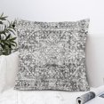 thumbnail image 2 of Black Gray Grey Boho Throw Pillow Covers 18x18 Inch Bohemian Carpet Ethnic Decorative Square Pillow Cases Bohemian Carpet Ethnic Cushion Covers Farmhouse Home Decor For Sofa Couch Outdoor Set of 2, 2 of 6