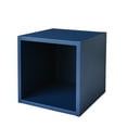 thumbnail image 5 of Better Homes & Gardens Wall Mounted Cube Shelves, Set of 4, Indigo and White Textured Finish, 5 of 12