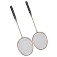 thumbnail image 1 of Juego de raquetas de bádminton, juego de 2 raquetas de bádminton Juego de bádminton Raqueta de bádminton liviana Probada y confiable, 1 of 14