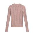 thumbnail image 4 of Timegard Chandails pour Femmes Col Rond Manches Longues Chandail Automne Hiver Décontracté Confortable Bas, 4 of 4
