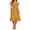 Yellow, variant on Bxsruta Womens Summer Floral Midi Dress Square Neck Short Puff Sleeve Smocked Casual Sundress