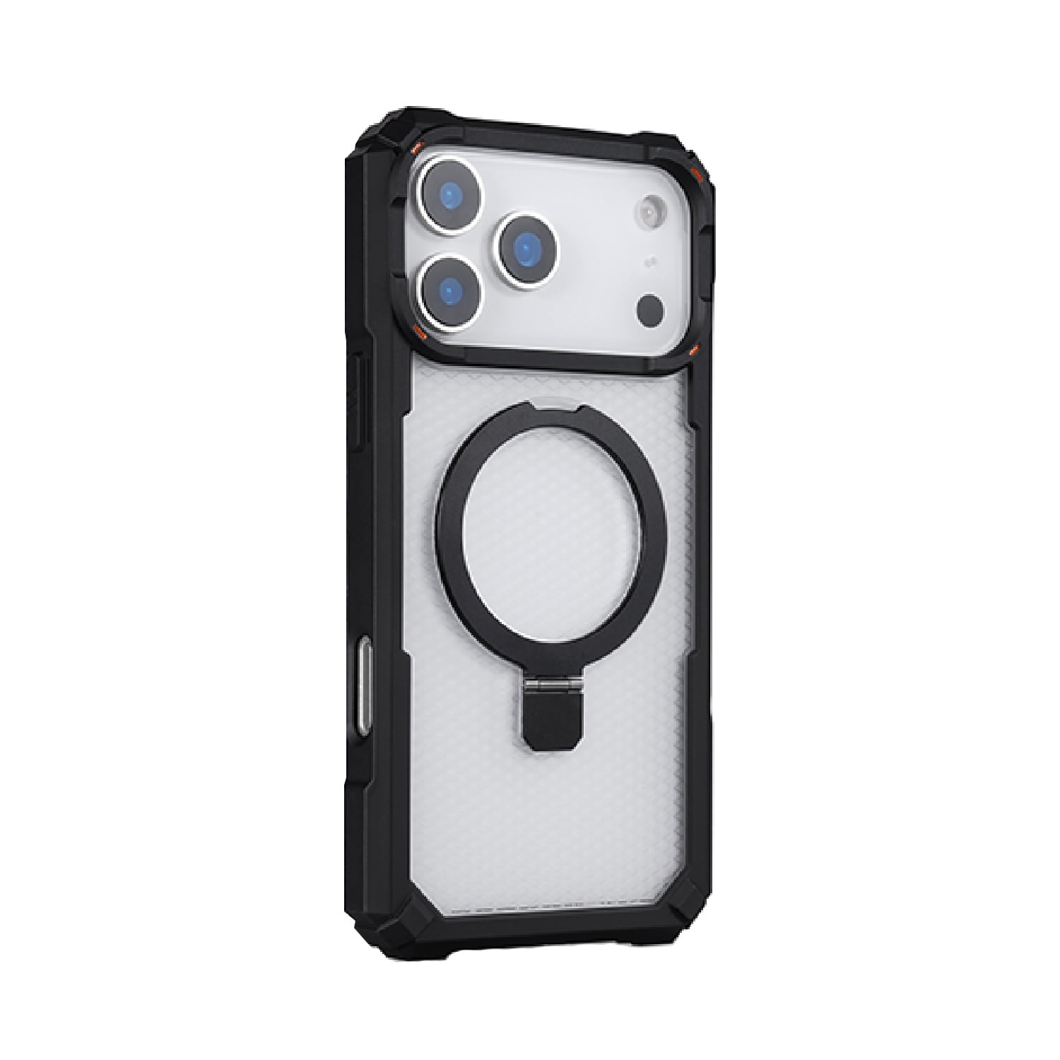 Rugged Stand Case for iPhone 17 Pro - Black
