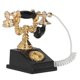 thumbnail image 1 of Mini téléphone pour maison de poupée, modèle de simulation rétro, modèle de téléphone vintage européen, décoration pour maison de poupée 1:12, noir, 1 of 4