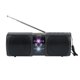 thumbnail image 1 of Altavoz Bluetooth portátil, con carga solar, función de radio FM, luz LED, altavoz inalámbrico ligero de alta potencia, 1 of 3