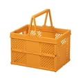 thumbnail image 1 of Xihbxyly Cesta de Picnic Plegable, Organizador de Compras Portátil, Diseño Moderno y Ventilado, Fácil de Transportar, Ideal para El Hogar, El Jardín, La Compra y Viajes. Tamaño: 24,2 X 18 X 16,4 Cm., 1 of 2