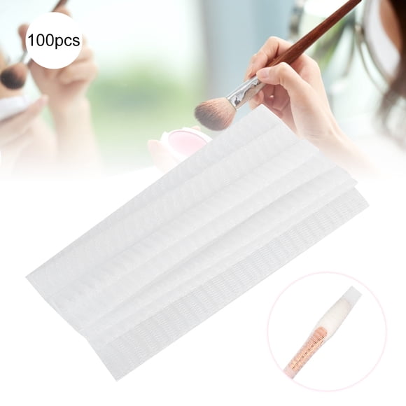 Protector de Brochas de Maquillaje Jadeshay 100 Piezas Cubierta de Malla