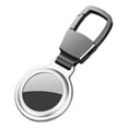 thumbnail image 1 of Magnetic Case Compatible for AirTag Locator Keychain Aluminium Alloy Anti-lost Case Non-slip Protective Cover, 1 of 10