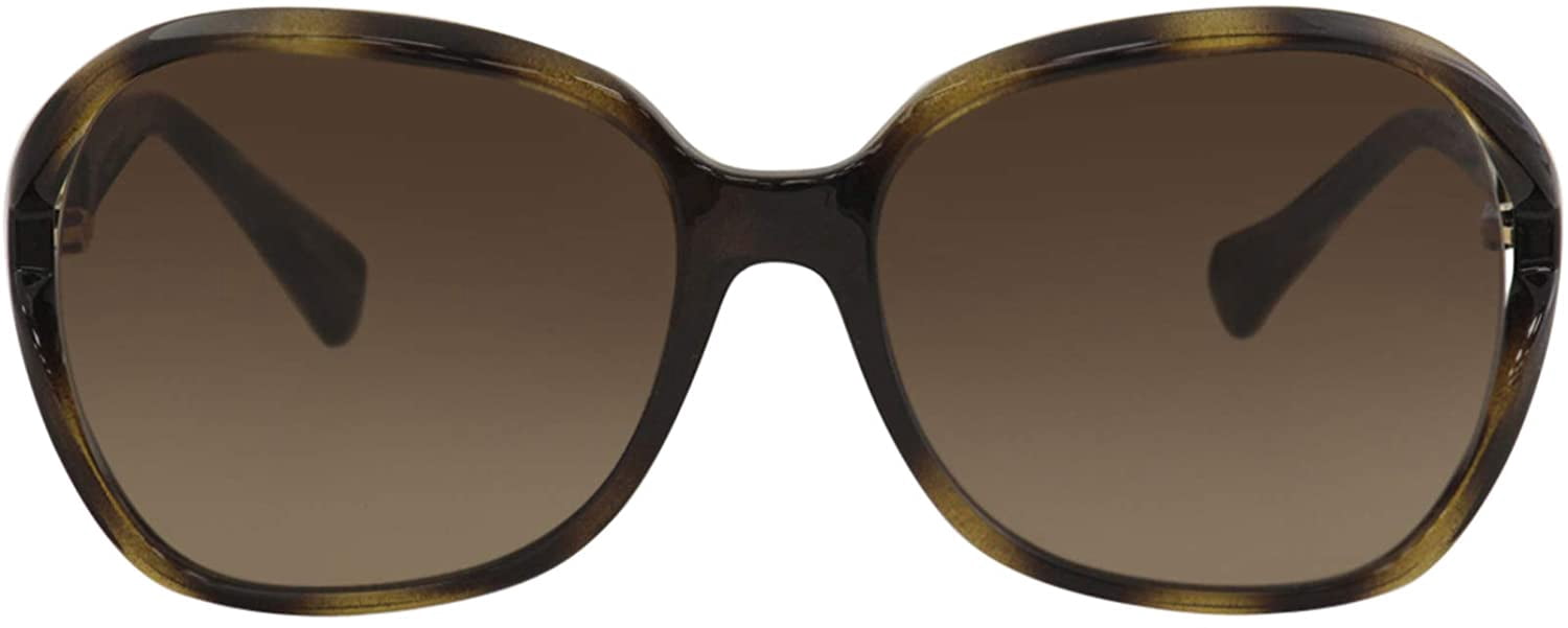 NWT Coach HC8145 Butterfly Sunglasses Dark Tortoise Frame Brown Gradient Lenses Coach HC8145 tortoise frame with brown gradient lenses  main image 2