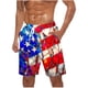 thumbnail image 1 of Pantalones Cortos Casuales para Hombre Imprimir con Bolsillos Pantalones de Playa de Cintura Elástica, Pantalones Cortos de Cintura Elástica para Hombre, 1 of 5