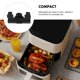 thumbnail image 3 of Houderco 8Ud Piezas Plásticas Para Air Fryer Pies Tapas Protectores De Antigolpes Negros, 3 of 8