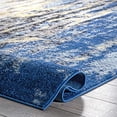 thumbnail image 4 of nuLOOM Tapis de Zone Abstrait Vintage Casca 10' x 14', Bleu, 4 of 5