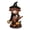 C, variant on Halloween Highland Cow Resin Figurine Set, Magic Witch Cow Statue for Tiered Tray Home Holiday Tabletop Decor