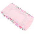 thumbnail image 2 of Cover, Quick Dry Soft Baby  Changing Sheets Safe Stretchy Removable  For Babies For  Table Green Leaves, White Plush,Rose Red Flowers, Pink Plush,Dinosaurs, Lake Blue Plush,Light, 2 of 8