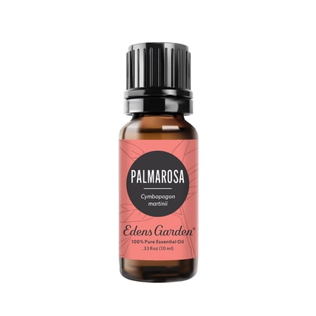 Edens Garden Palmarosa Essential Oil- 100% Pure Premium Grade Undiluted Natural Therapeutic Aromatherapy The Best for Diffuser Skin Candle Laundry 10 ml (.33 fl oz)