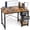 Rust, variant on EDX Computer Desk with 2 Drawers 40 Inch PC Table Study Writing Desk with Storage Shelf Headphone Hook, Simple Style Small Desk for Home, Black Grain