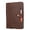 Brown, variant on Smart Wallet Case For iPad Mini 6 / Mini (A17 Pro) 8.3 inch Folio Cover Flip Stand with Card/Pencil Holder