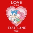 thumbnail image 2 of Girls Sonic the Hedgehog Love In The Fast Lane T Shirt, 2 of 5