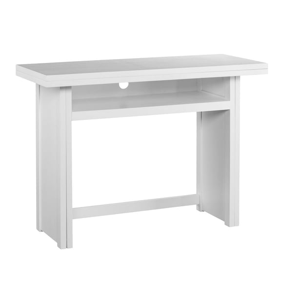 Kempsey Convertible Console to Dining Table - White