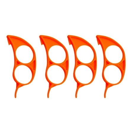 

Sunflower Opener 4 Pack Orange Peeler Set Orange Peeler Easy Open Peel Cutter Vegetable Slicer Fruit Tools Kitchen Gadgets Dressing Container Small Copper Pot Pie Jigger Metal Stainless Steel