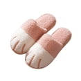 thumbnail image 2 of Zapatillas Suaves de de Dibujos Animados para Mujeres Y Hombres, de Invierno de , Zapatillas Cálidas para Interiores Y Exter Rosa 40 a 41 Yinane Zapatillas de invierno, 2 of 7