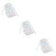 thumbnail image 4 of maskred Eyes Protection Goggle Transparent Shield Screen Full Face Protection Glasses Eyewear, Transparent Blue 3Set, 4 of 6