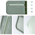 thumbnail image 3 of Caja de pañuelos multifunción, dispensador de pañuelos, caja de pañuelos de plástico, caja de pañuelos higiénico para oficina, dormitorio, sala de estar, cocina, baño, coche, 3 of 5
