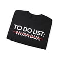 thumbnail image 3 of Inspiring Vacations To Do List Nusa Dua City Travel Gildan 18000 Sweatshirt, 3 of 4