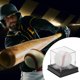 thumbnail image 5 of Uxcell 2pcs Caja de Exhibición de Béisbol con Base de Madera Cubo de Acrílico Transparente para Sostener, 5 of 5