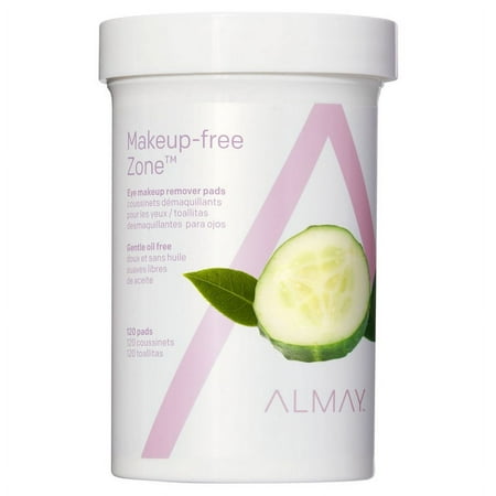 Almay Eye Makeup Remover Pads, Oil-Free 120 ea