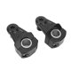 thumbnail image 4 of 1 par de accesorios universales negros para manillar de motocicleta de 22mm y 7/8 pulgadas, 4 of 8