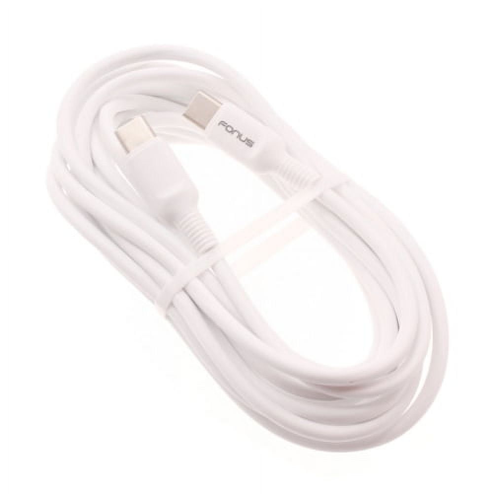 PD Type-C 25W Fast Home Charger for Motorola Moto G Play (2024) - 10ft USB-C Cable Quick Power Adapter Travel Wall R4Q for Moto G Play (2024)