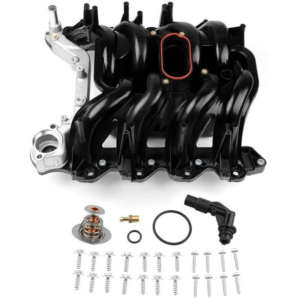 Collecteur d'Admission Supérieur 615-188 avec Kit de Joint pour Ford E-150 E-250 2003-2014 E350 Super Duty 00-16 E450 Super Duty 03-16 Excursion 00-05 Expedition 00-04 F150 F250 F350 00-04 V8 5.4L 2L1Z-9424-AA