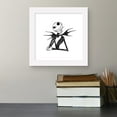 thumbnail image 2 of Gallery Pops Disney Tim Burton's The Nightmare Before Christmas - Pose Wall Art, White Framed Version, 12" x 12", 2 of 5