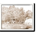 thumbnail image 2 of Historic Framed Print, Fairfax Court House Va. House used as a headquarters by Gen. G. B. McClellan and Ge, 17-7/8" x 21-7/8", 2 of 9