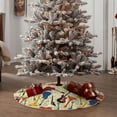 thumbnail image 4 of KLL Christmas Tree Skirt,Party Decorations Farmhouse for Christmas Decorations Holiday Party 48" -Different Kind Of Guitars, 4 of 6