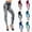 L, variant on New Women Leggings High Elastic Tummy Control Push Up Imitate Jeans Printed Seamless Yoga Sweatpant Lady Jogging Fitness Pant