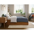 thumbnail image 5 of AFI Concord Full Wood Platform Bed with Footboard and Full Trundle, Light Toffee, 5 of 12