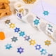 thumbnail image 1 of Rollo de Calcomanías Decorativas, Estrella Colorida, Impermeable, Calcomanías Florales Adhesivas con Diámetro de 3cm, 500 Piezas para Manualidades Navideñas, Scrapbooking y Envoltura de Regalos, 1 of 7