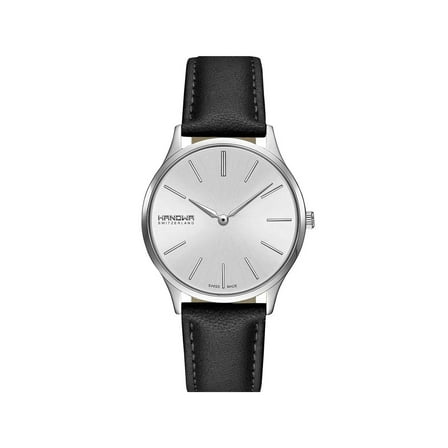 Hanowa Pure 35 mm Stainless Steel Silver Dial Quartz Ladies Watch 16-6075.04.001