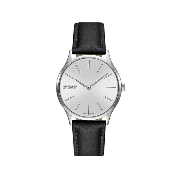Hanowa Pure 35 mm Stainless Steel Silver Dial Quartz Ladies Watch 16-6075.04.001