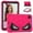 Hot Pink+Black, variant on Case for Samsung Galaxy Tab A9 8.7 Inch 2023 Model (SM-X110/X115/X117) Multiple Protection Kids Shockproof Cover With Stand