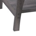 thumbnail image 2 of CorLiving Hollywood Mid-Century Modern Dark Grey Engineered Wood Two-Tier Indoor Coffee Table, 2 of 8