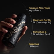 BASED Shower Duo Shampoo & Conditioner Bundle with Peppermint Oil & Coconut Oil, Cleansing Shampoo & Hydrating Conditioner for Men, No Sulfates, Silicones, or Parabens, 12 fl oz